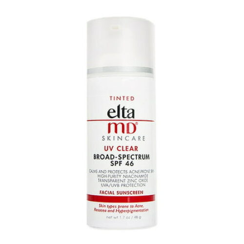 EltaMD UV Clear Face Sunscreen, SPF 46 Oil Free Sunscreen with Zinc Oxide